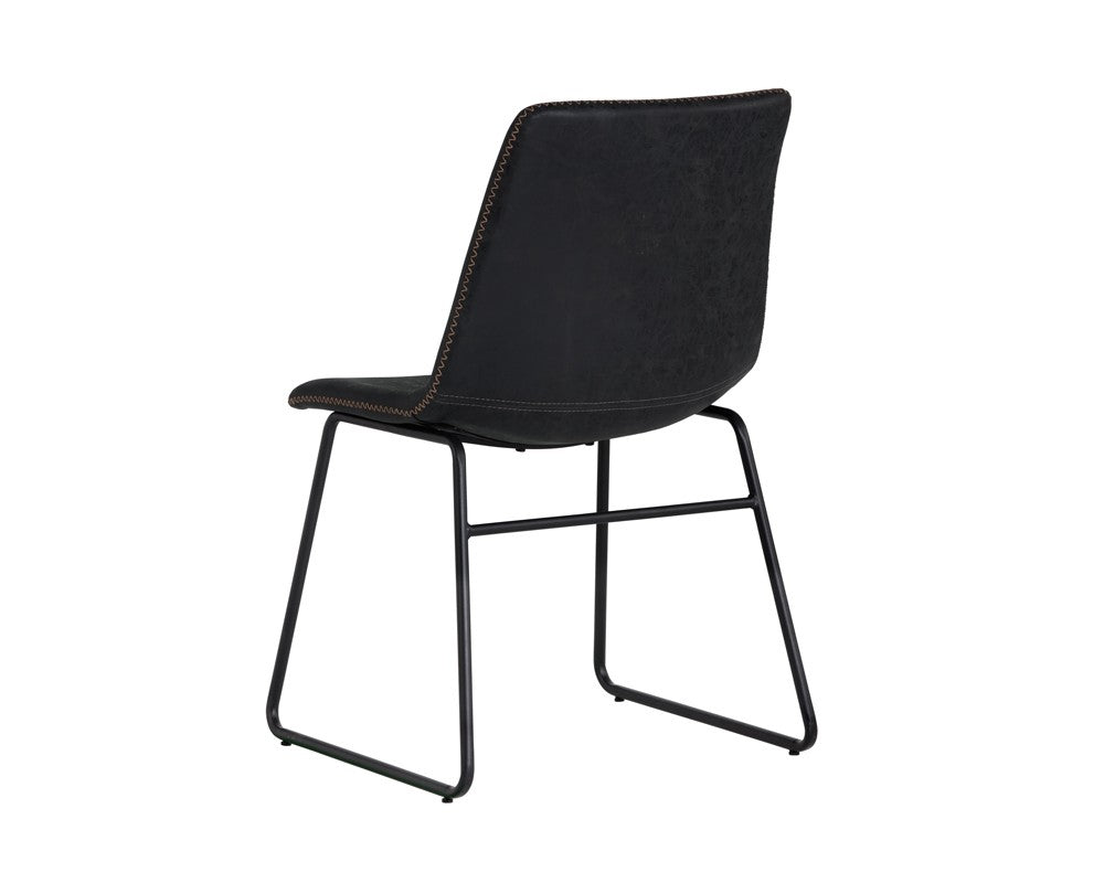 Cal Dining Chair - Antique Black