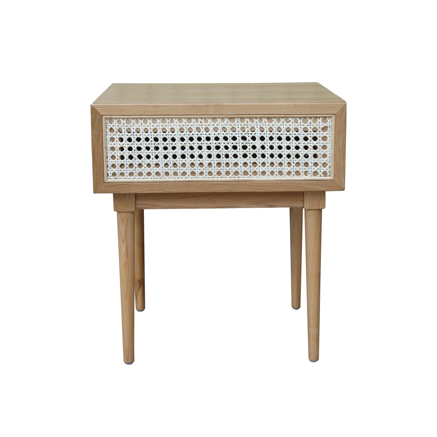 Cane Nightstand - Natural