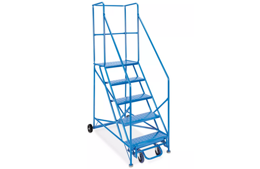 5 Step Safety Angle Rolling Ladder