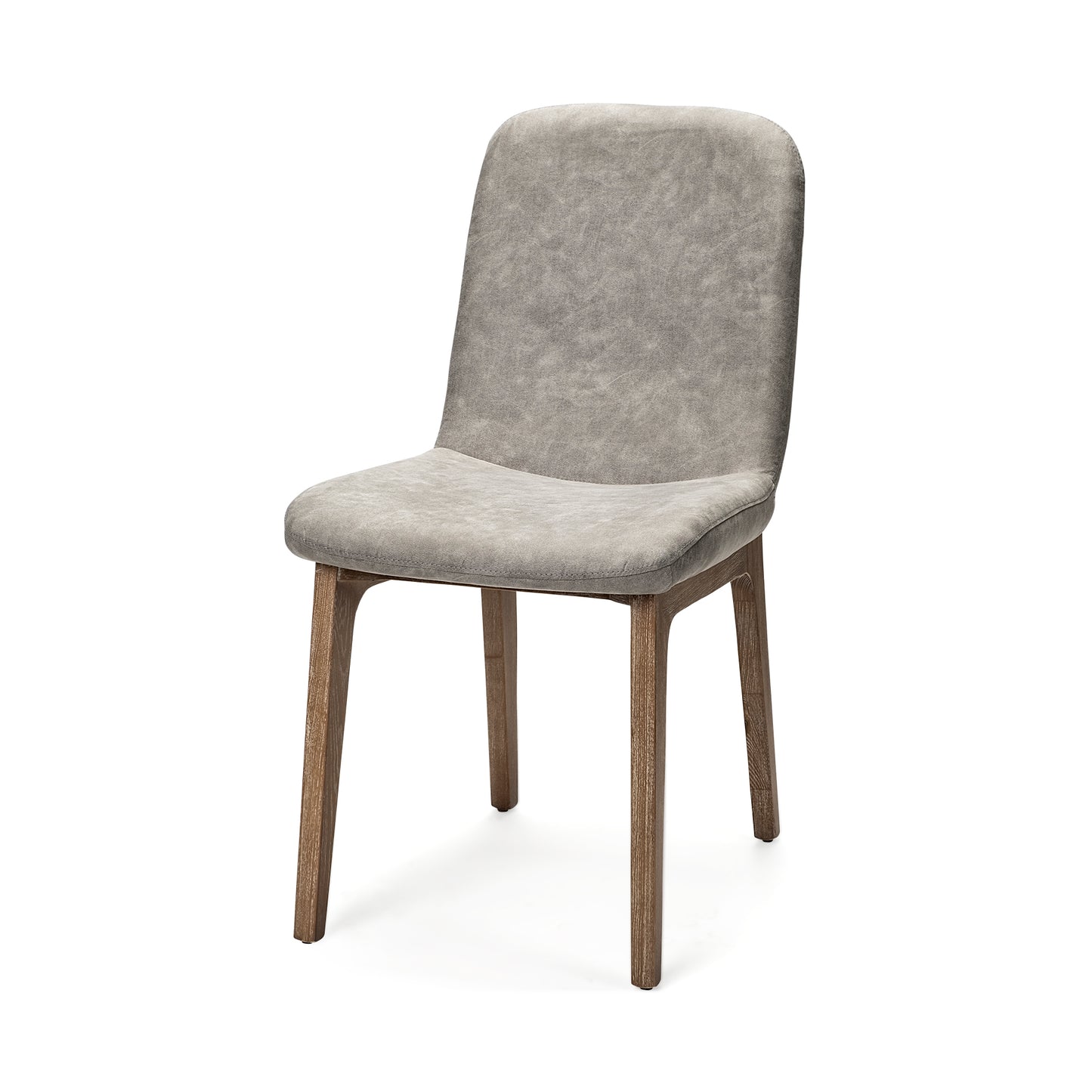 David Grey Fabric Dining Chair