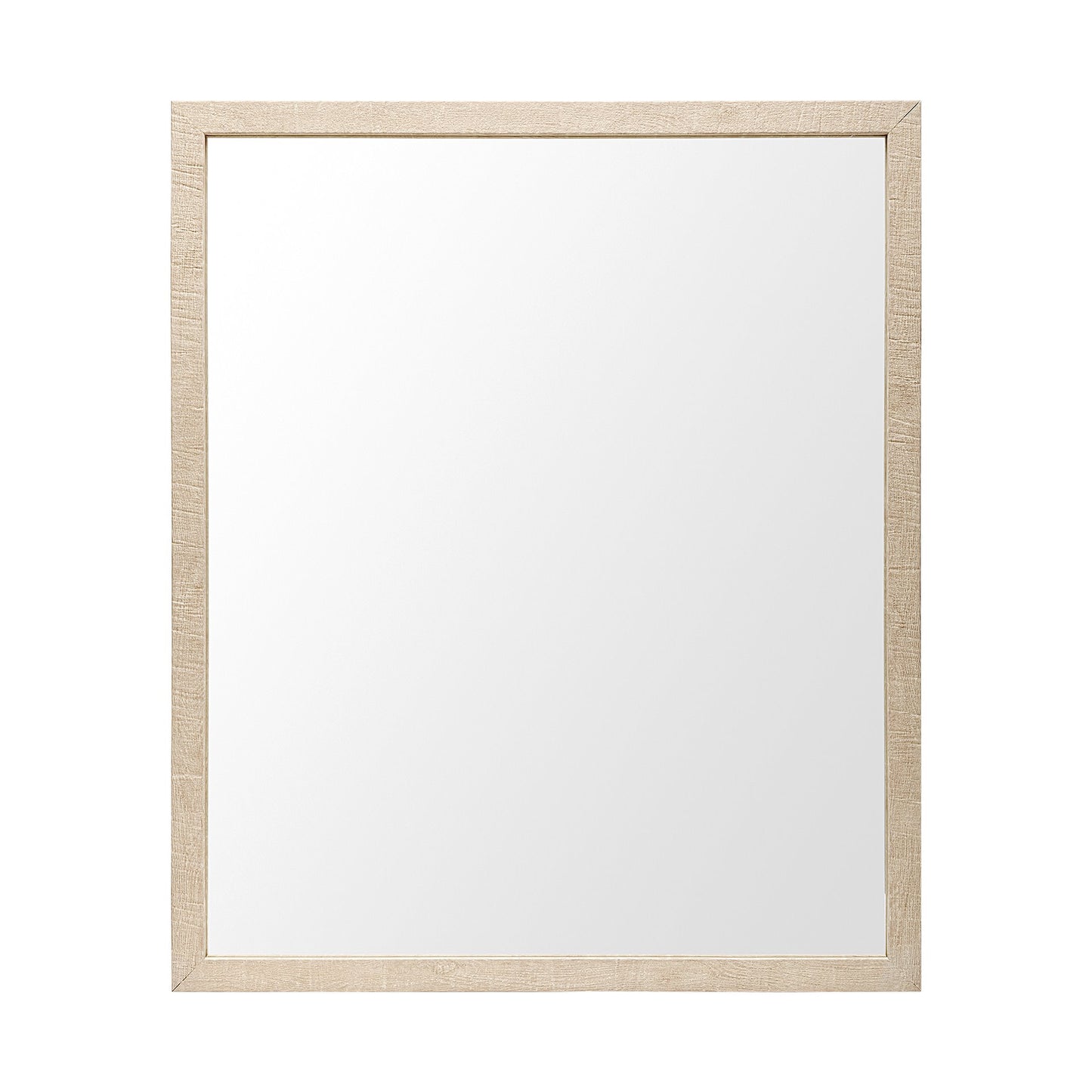 Faux Wood Frame Bathroom Vanity - Tan