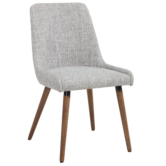 Mia Side Chair - Light Grey/Grey Legs